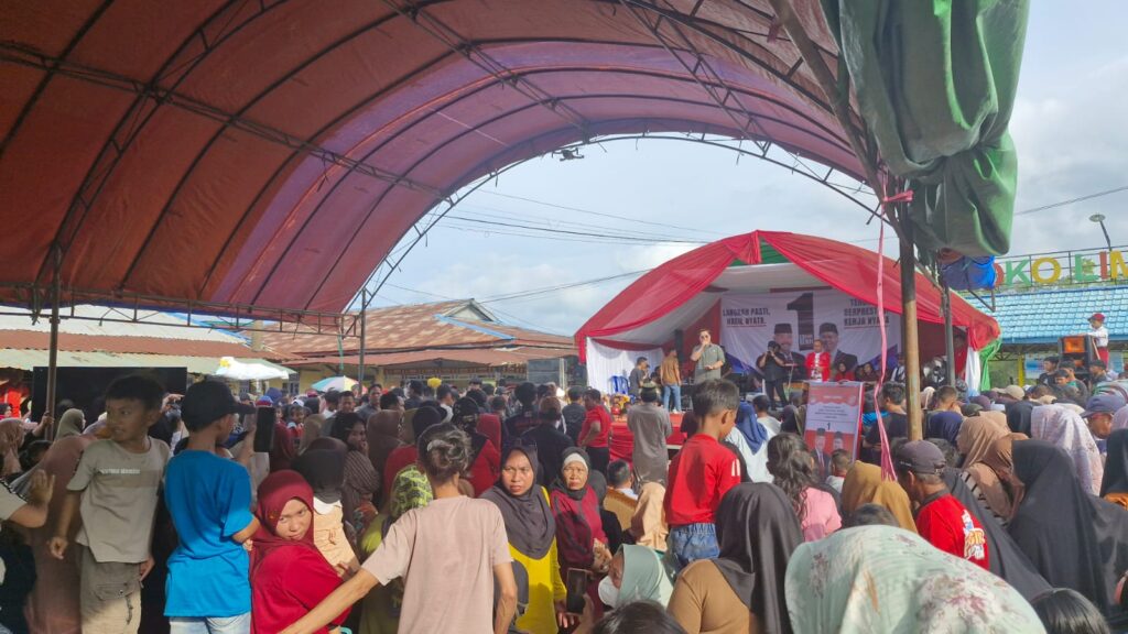 Foto: Edi-Rendi, pada kampanye yang digelar Senin sore (30/09/2024).