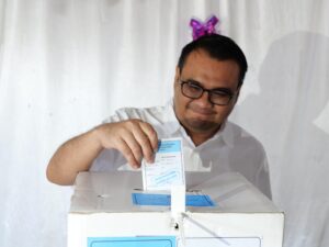 Calon Bupati Kutai Kartanegara (Kukar) nomor urut 01, Aulia Rahman Basri,