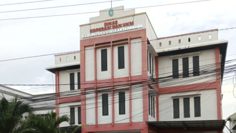 Foto: Kantor Diskop UKM Kukar. (Doc)