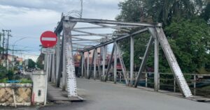 Foto: Ilustrasi Jembatan Besi Kutai Kartanegara (Kukar). (Ist)