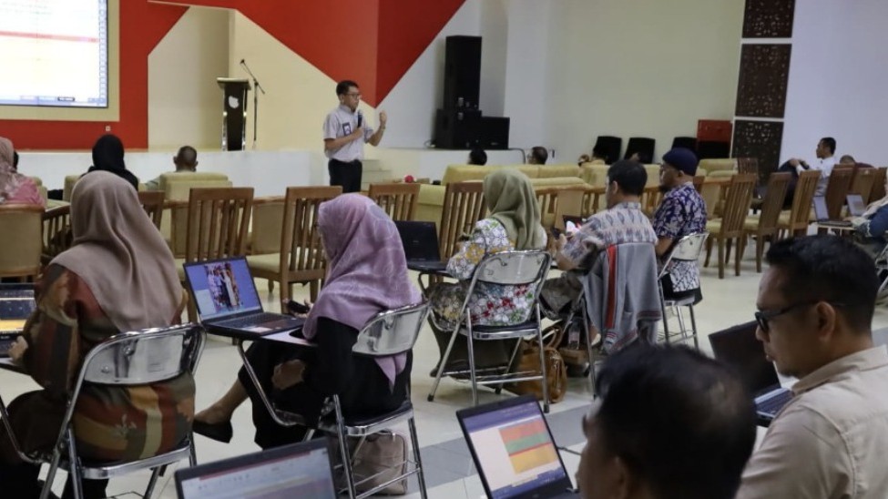 Foto: Pemerintah Daerah Kukar gelar pengisian kertas kerja penilaian mandiri sistem pengendalian intern pemerintah Tahun 2025.