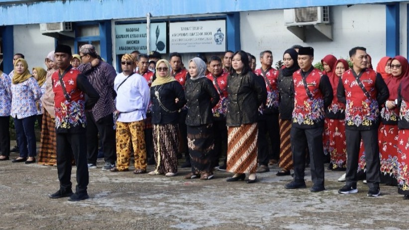 Foto: Upacara Harganas ke-32 Kukar. (Ist)