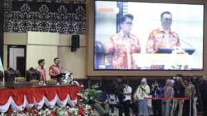 Foto: Rapat Paripurna ke-15 DPRD Kukar. (Ist)