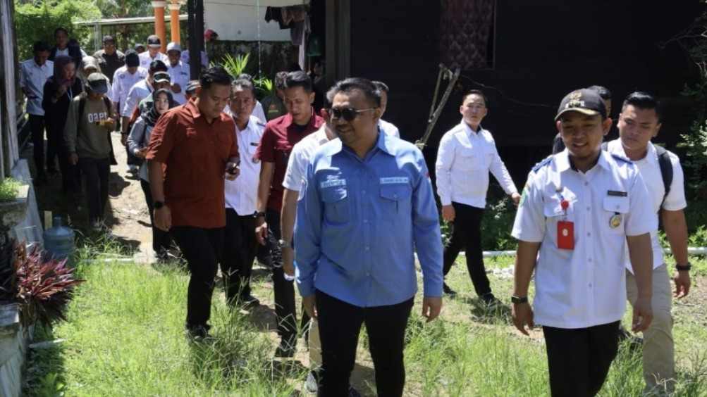 Foto: Bupati Kukar bersama rombongannya.