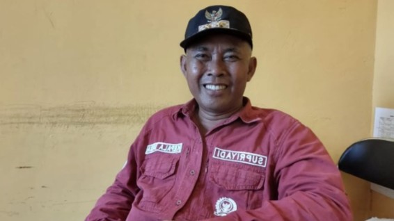 Foto: Kepala Desa Giri Agung, Supriyadi.