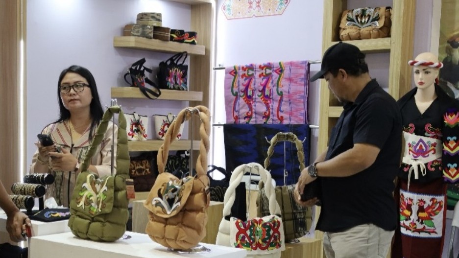 Foto: Stan Kukar di perayaan HUT ke-45 Dekranasda tingkat nasional. (doc.)