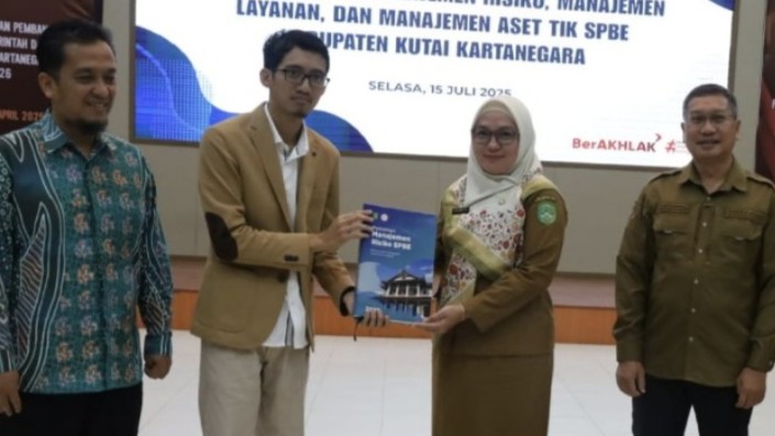 Foto: Sosialisasi terkait hasil akhir penyusunan Arsitektur dan Peta Rencana Sistem Pemerintahan Berbasis Elektronik (SPBE).