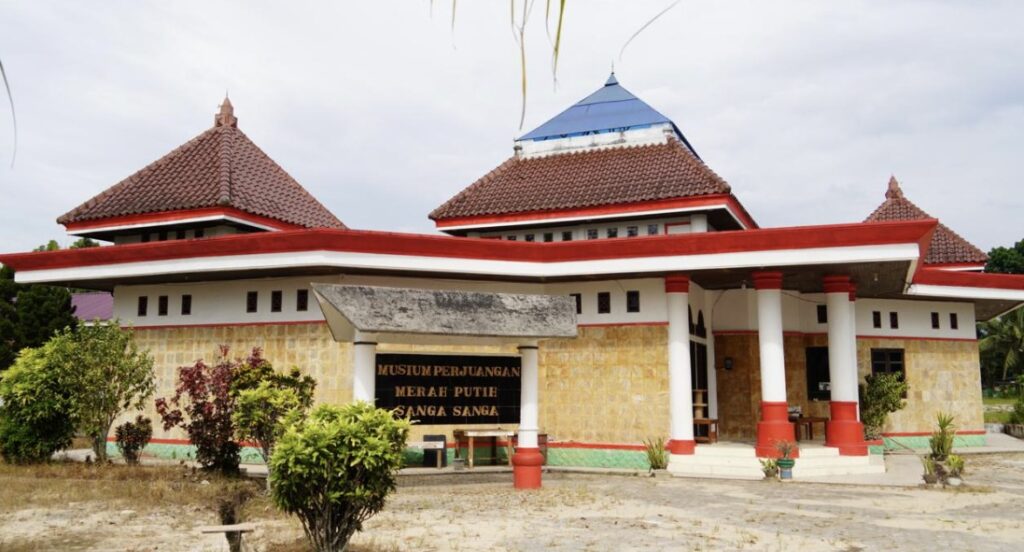 Foto: Gedung Juang Sangasanga.