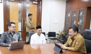 Foto: Sunggono terima kunjunga Universitas Brawijaya Malang. (Ist)